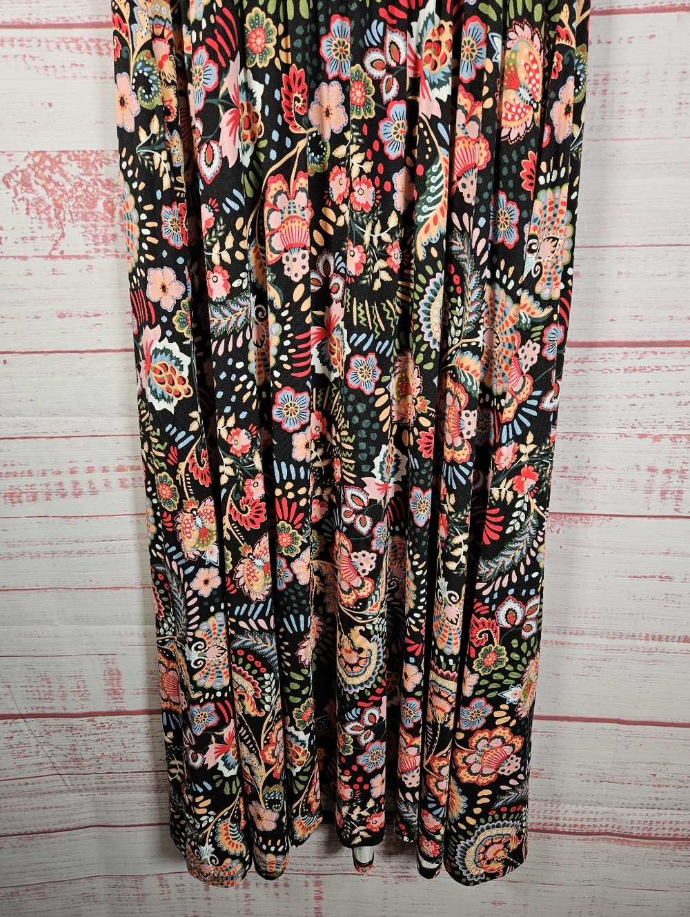 Boden Halter Cross Strap Paisley Print Maxi Dress - Picture 12 of 15